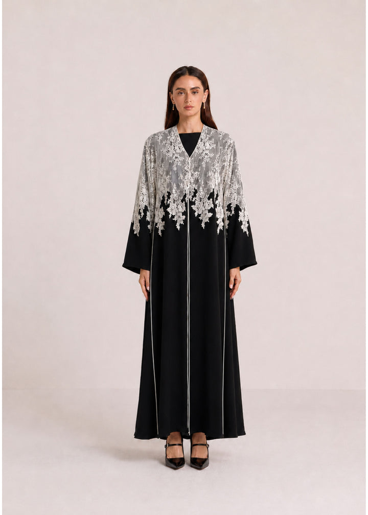 The Elisa Black Abaya
