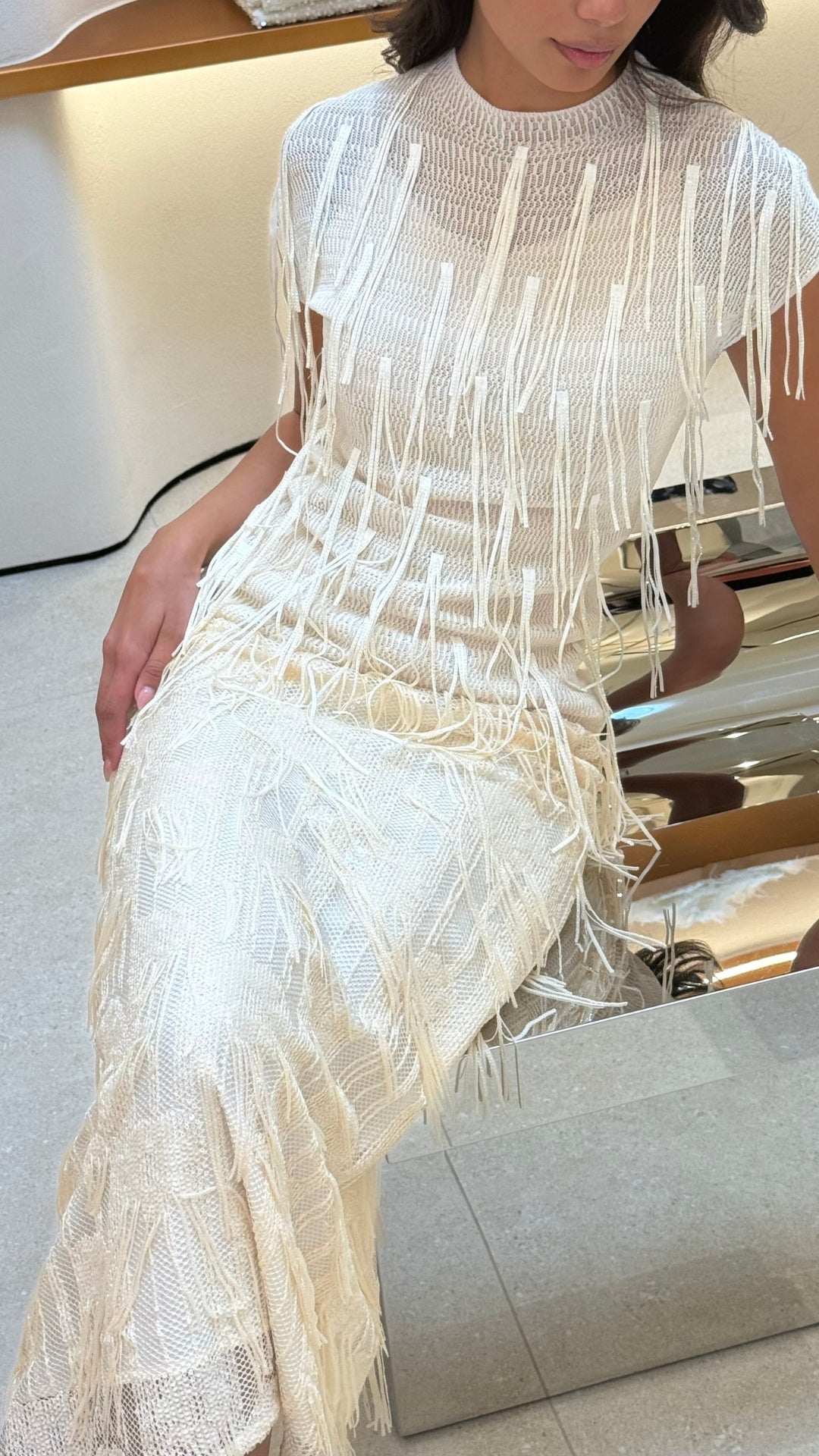 The Vesper Fringe Skirt