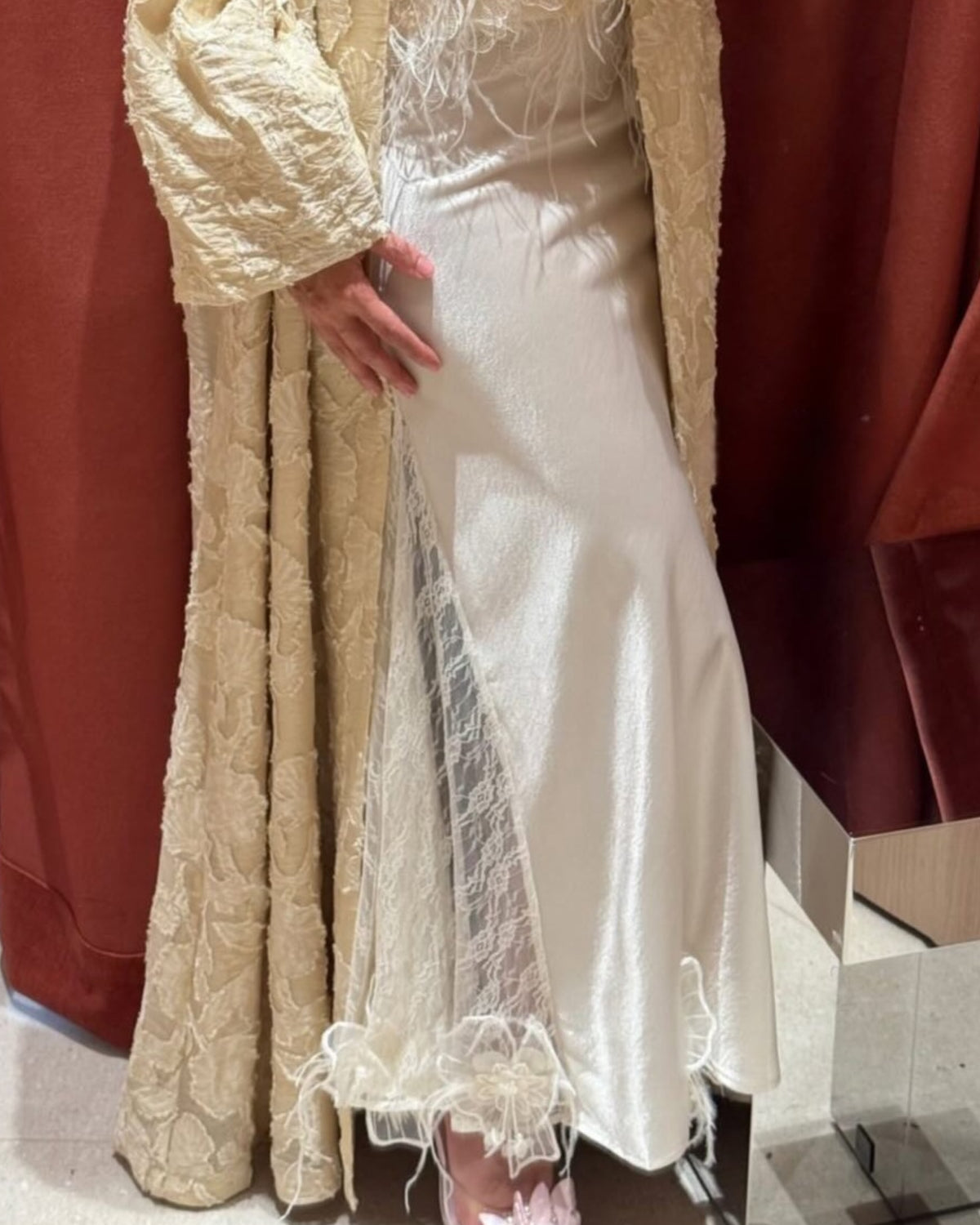 The Odette Silk Skirt