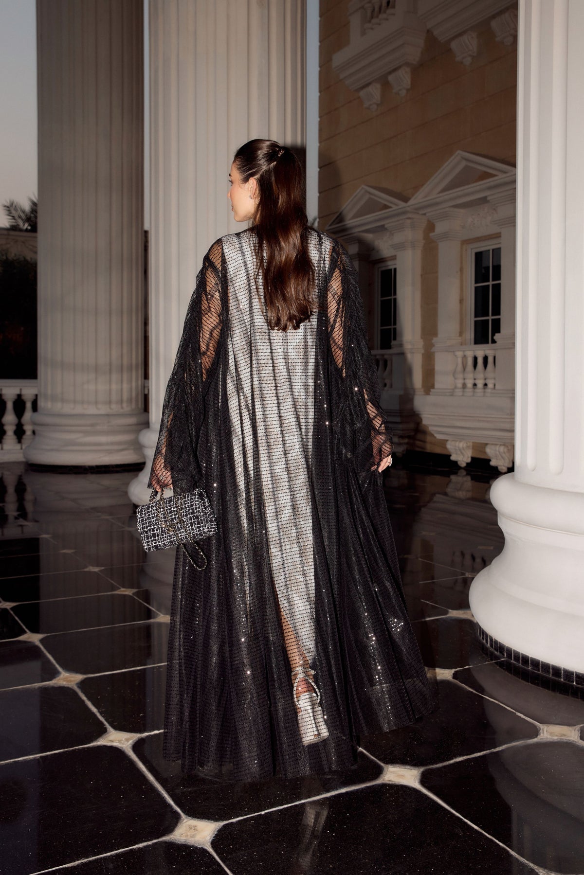 Midnight Sequin Noir ALASWAD