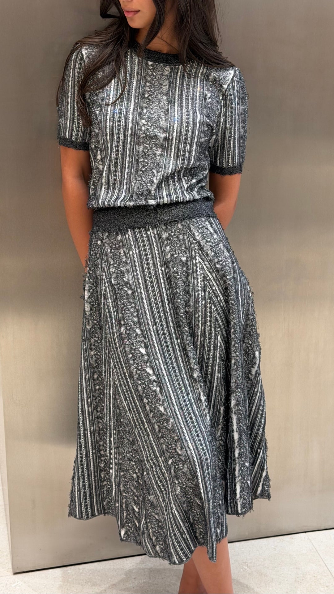 The Sylvie Shimmer Top