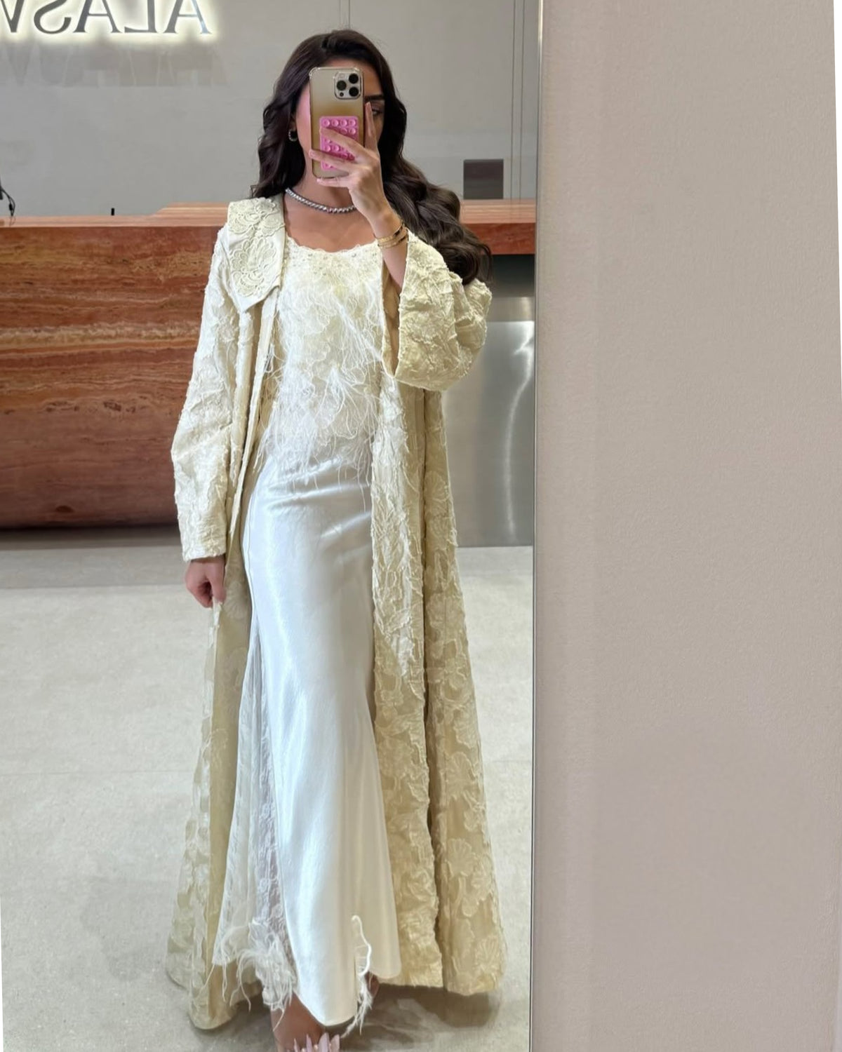 The Eloise Lace Abaya