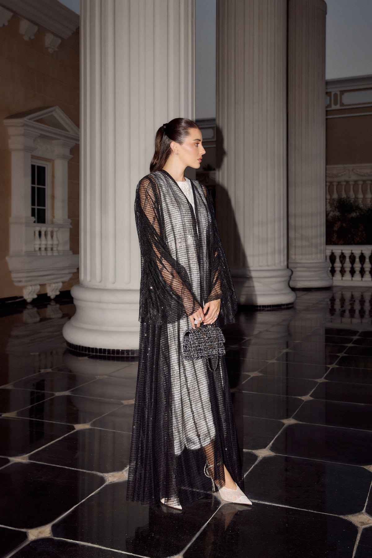 Midnight Sequin Noir ALASWAD