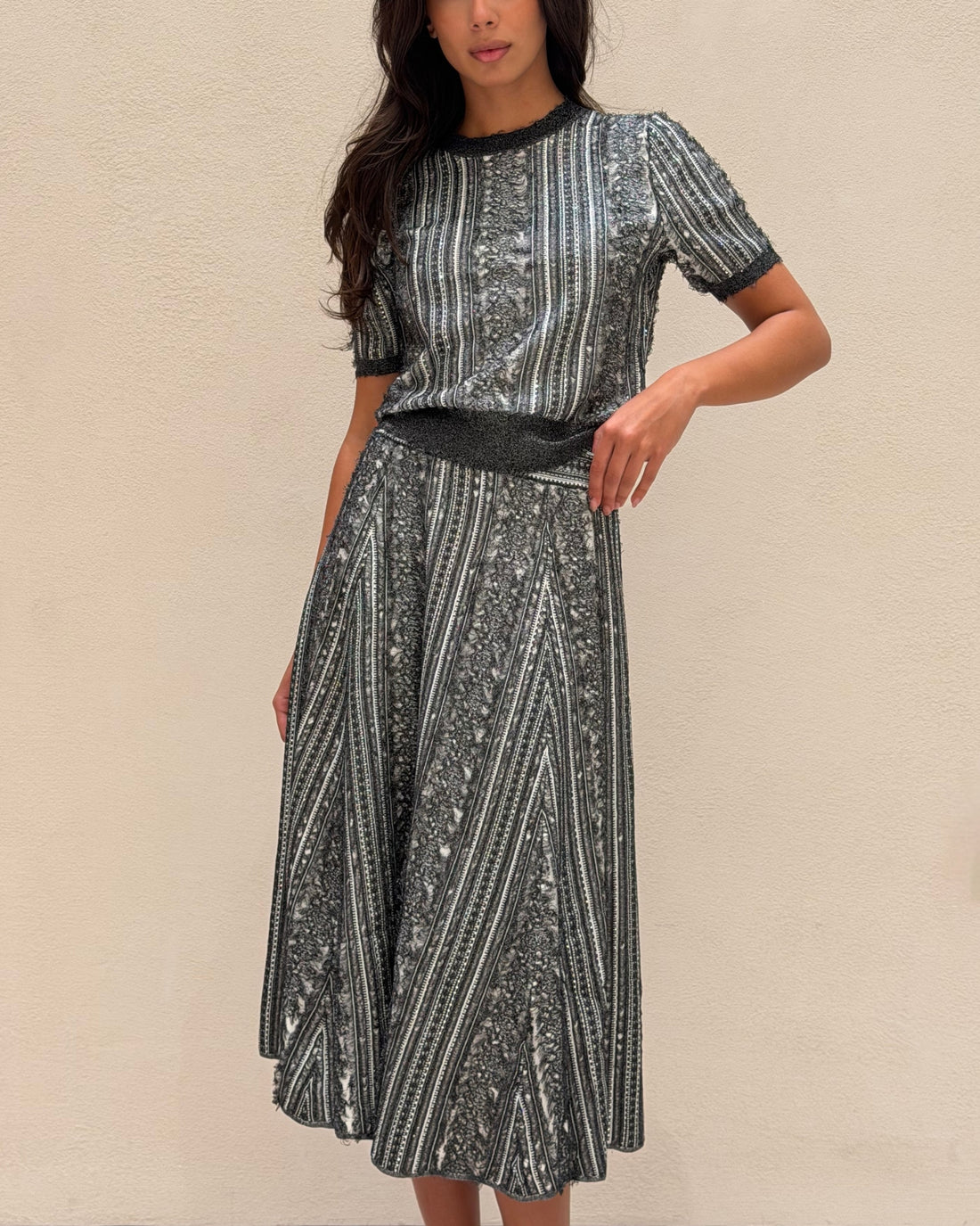 The Sylvie Shimmer Skirt