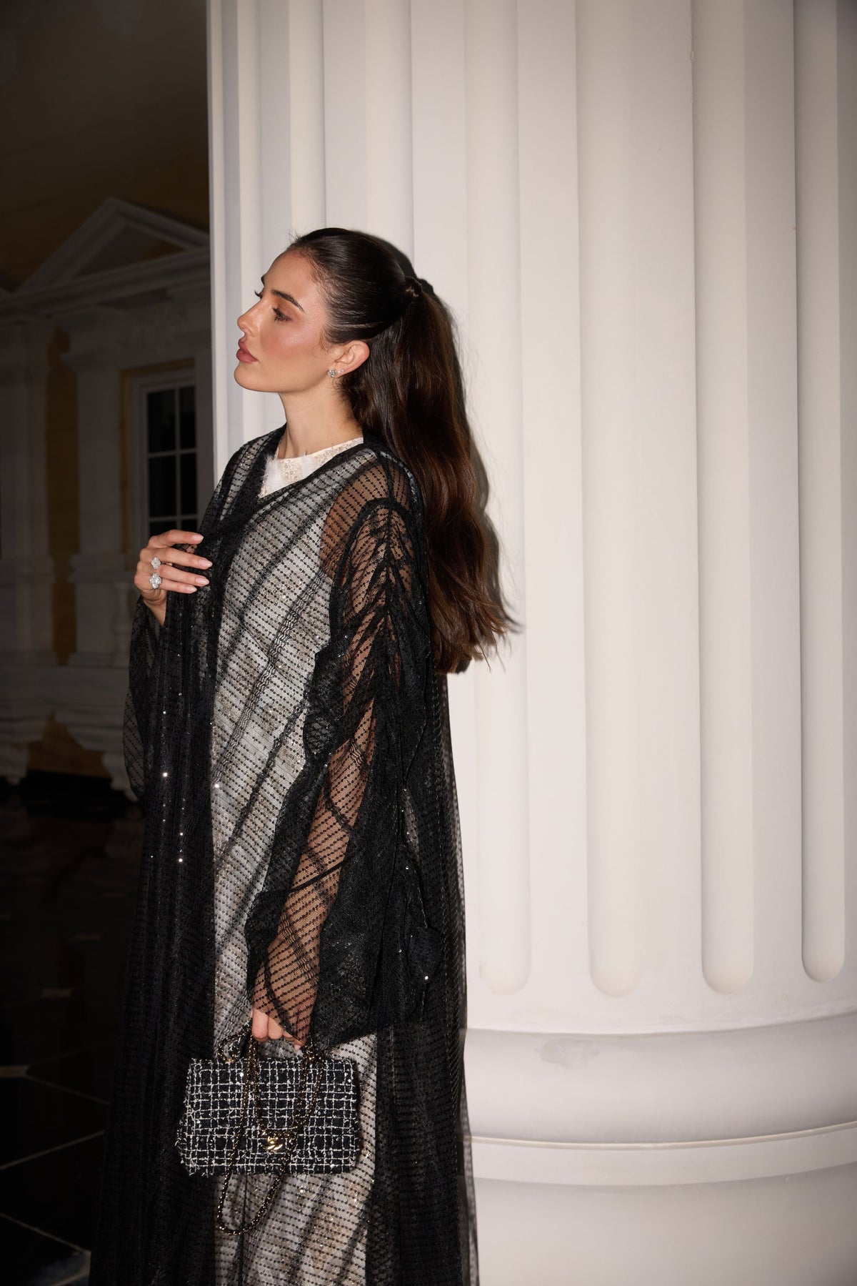 Midnight Sequin Noir ALASWAD