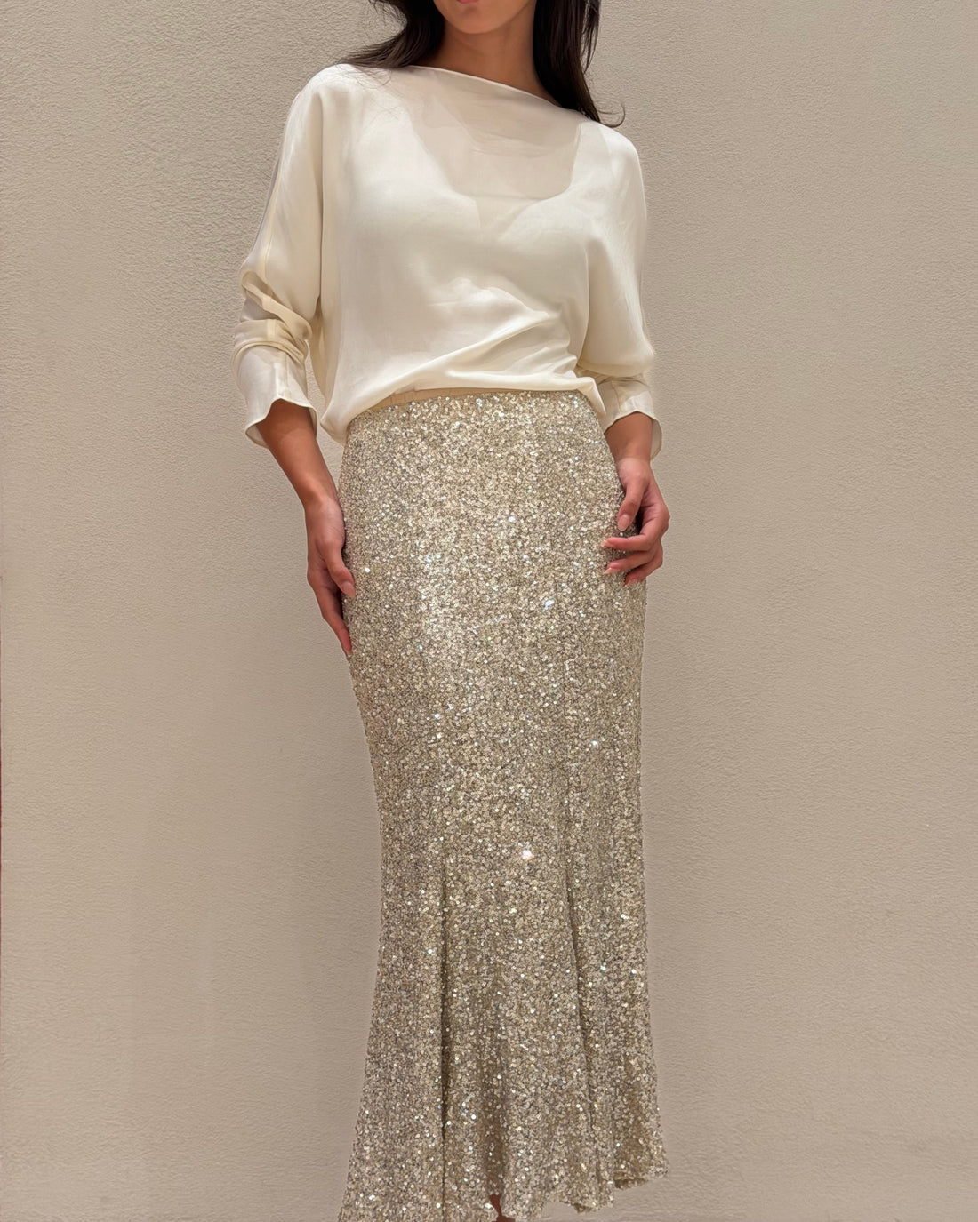 The Aurelia Sequin Skirt
