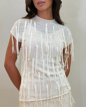 The Colette Fringe Top