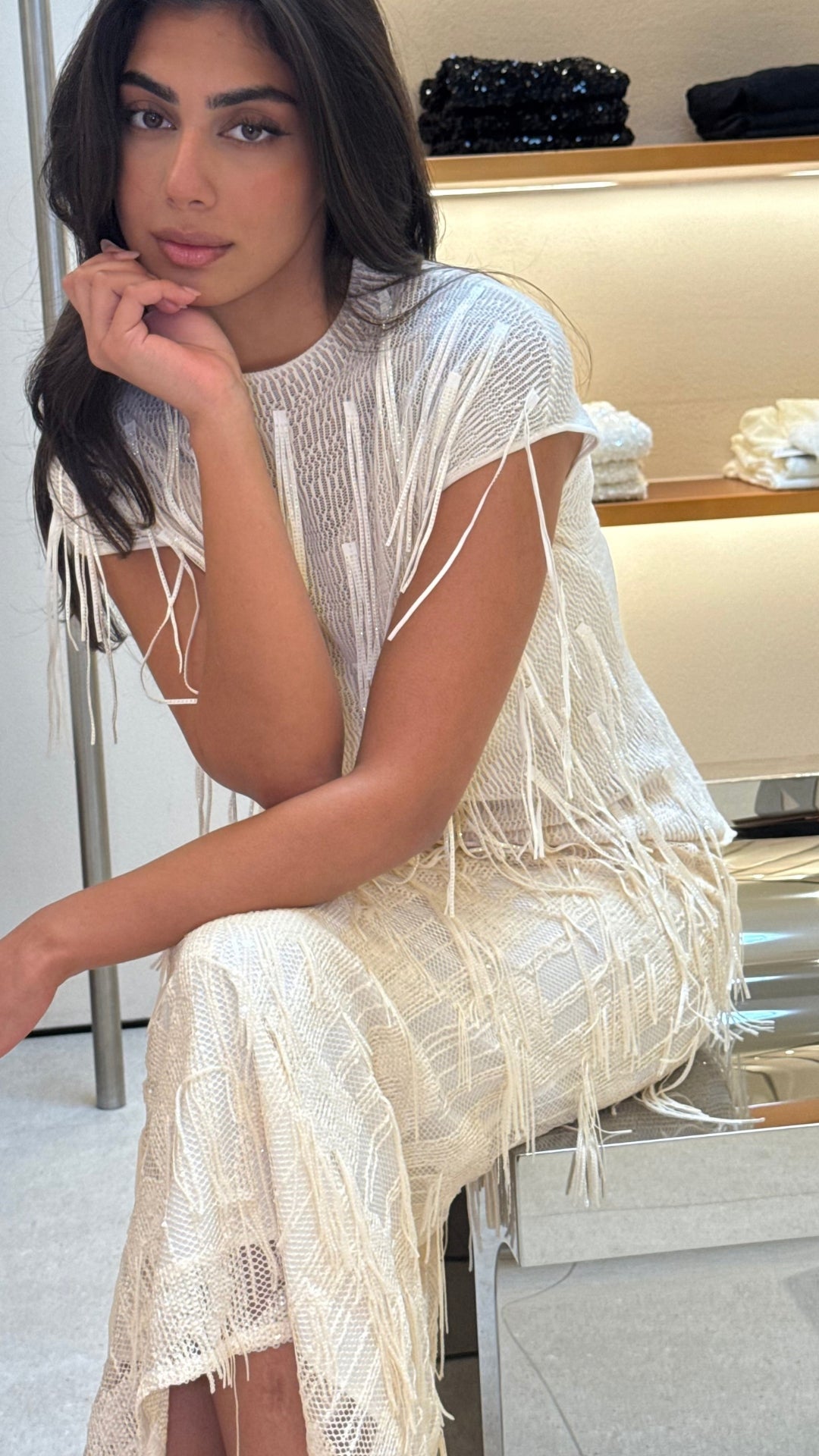 The Vesper Fringe Skirt