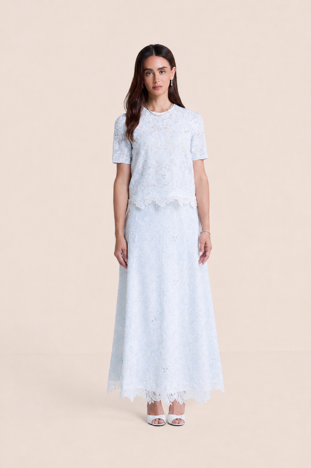 The Céleste Lace Skirt