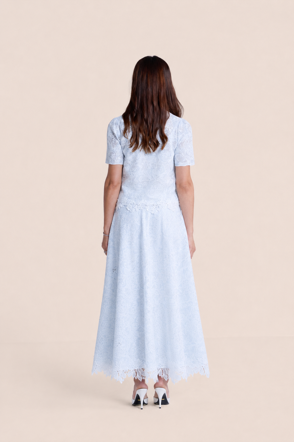 The Céleste Lace Skirt