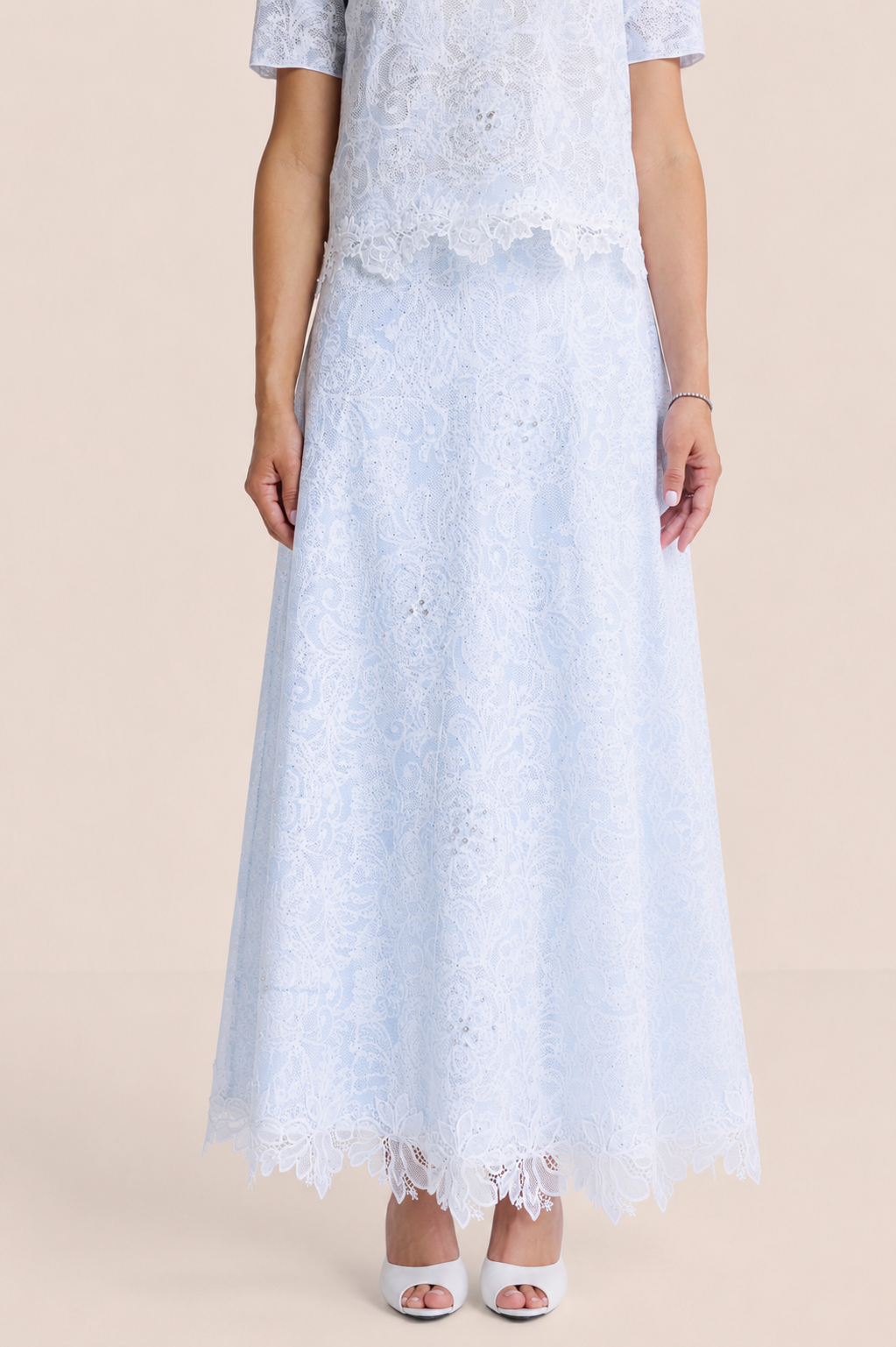 The Céleste Lace Skirt