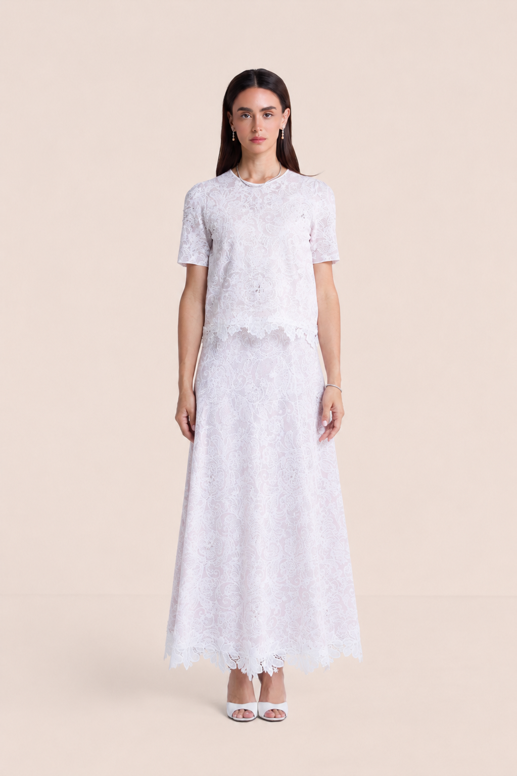 The Rosalie Lace Skirt