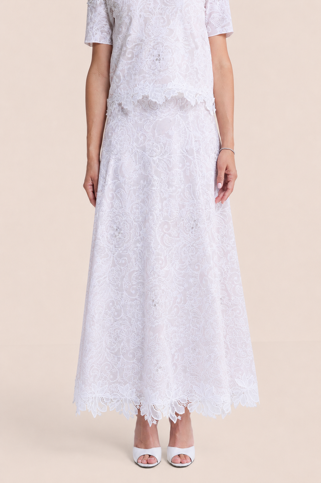 The Rosalie Lace Skirt