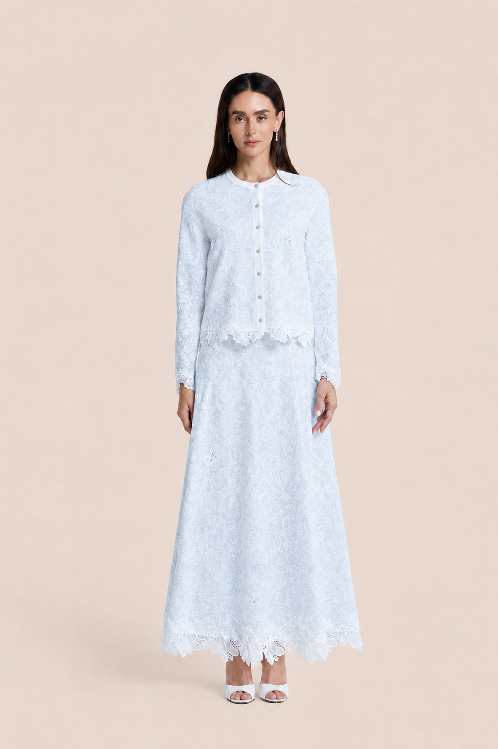 The Céleste Lace Cardigan
