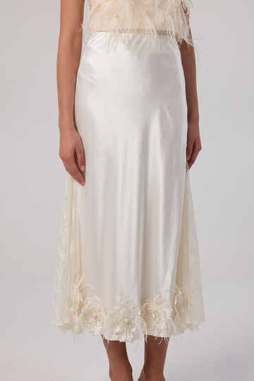 The Odette Silk Skirt