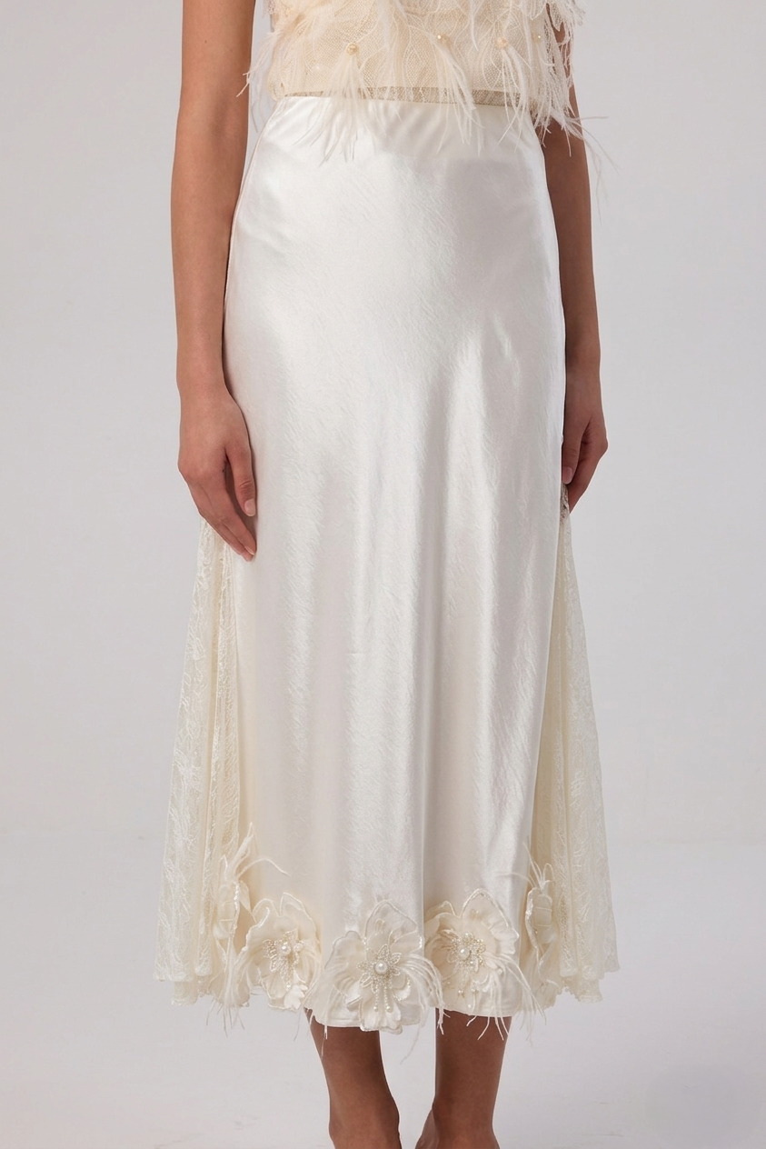 The Odette Silk Skirt
