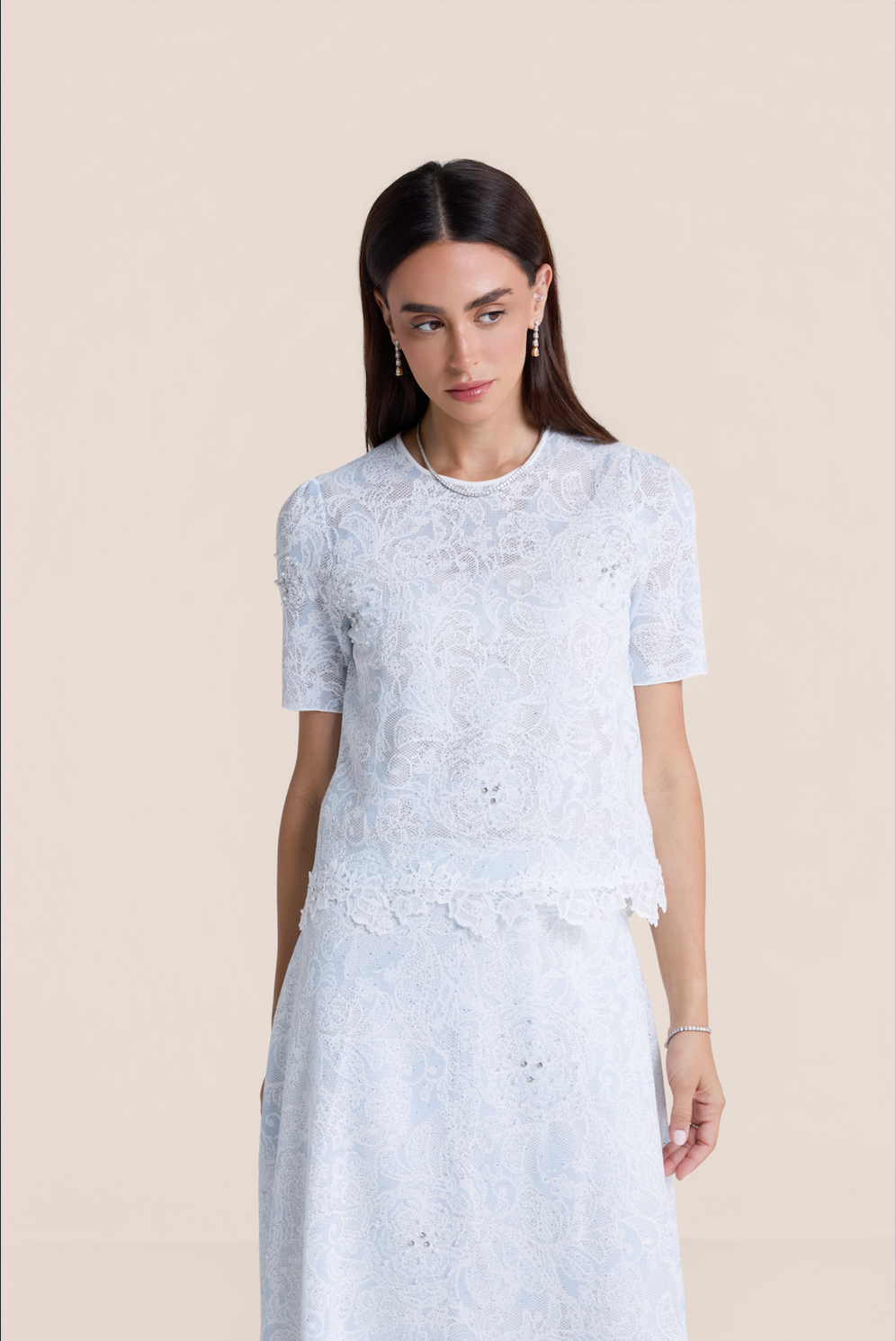 The Céleste Lace Top