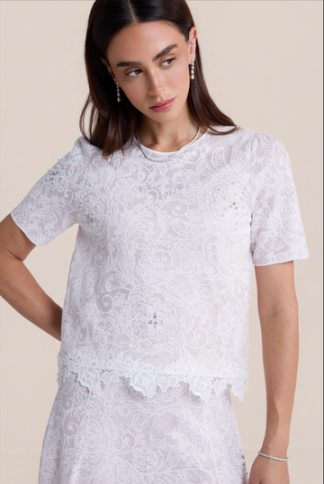 The Rosalie Lace Top