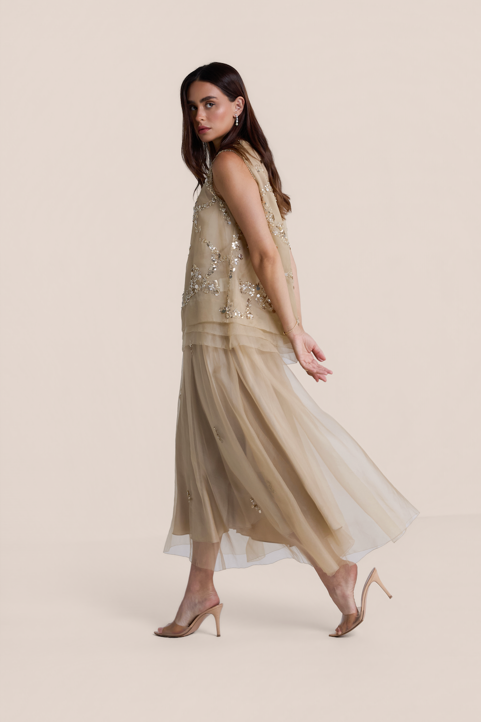 The Célia Embellished Skirt
