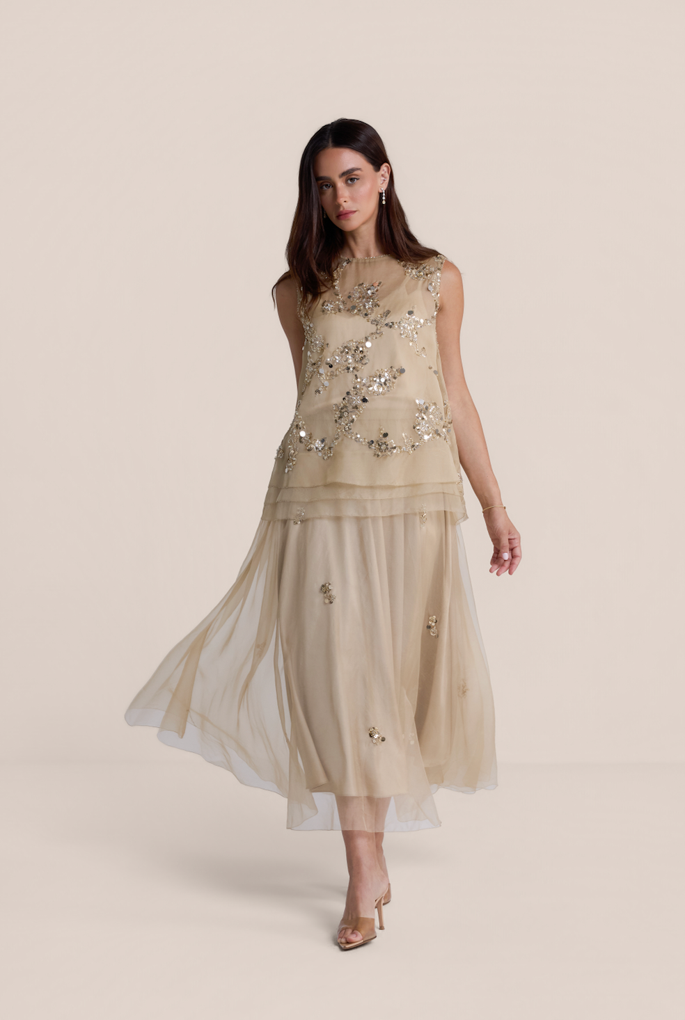 The Célia Embellished Skirt
