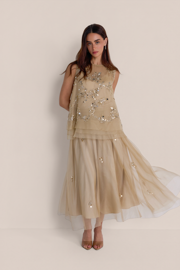 The Célia Embellished Skirt