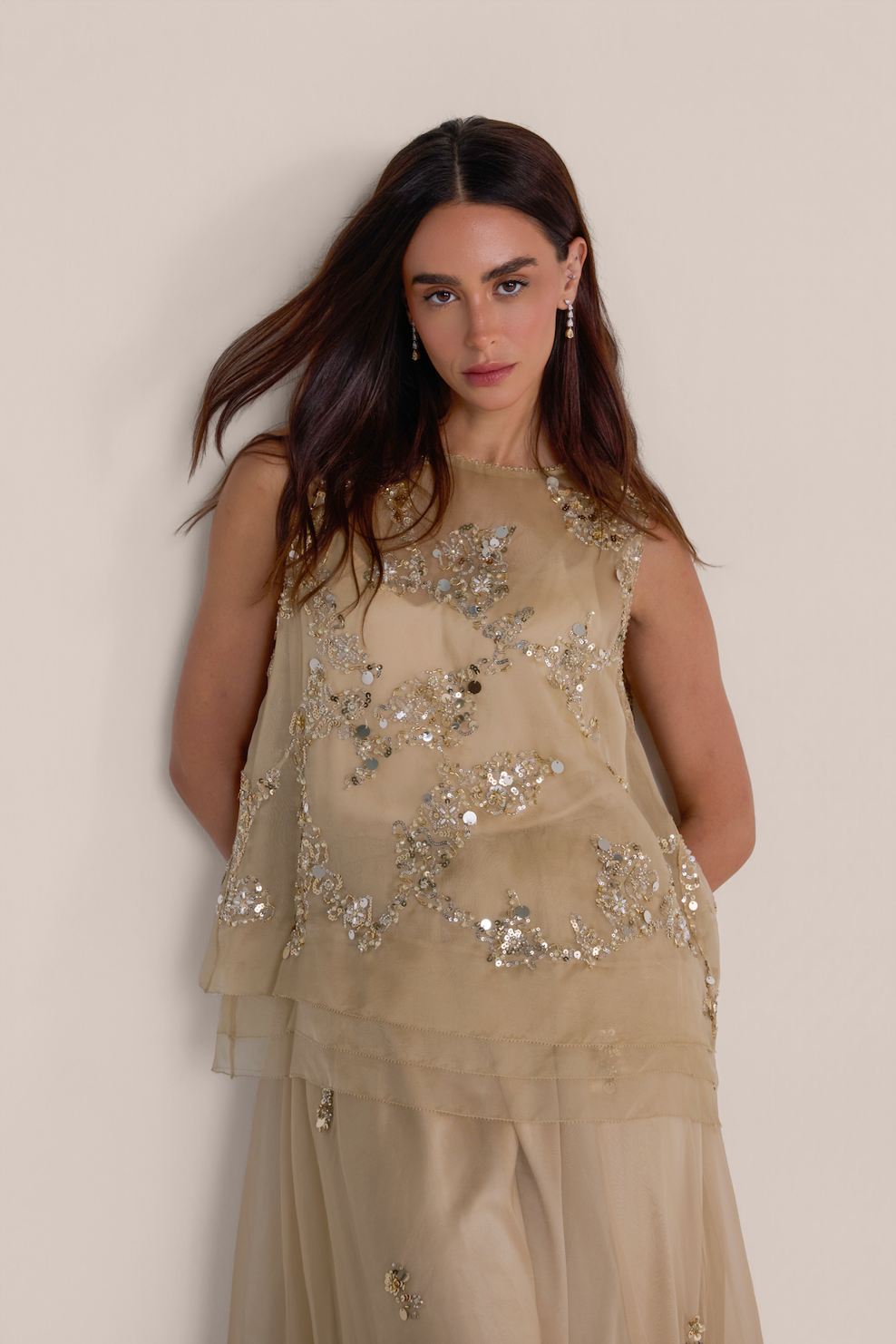 The Célia Embellished Top