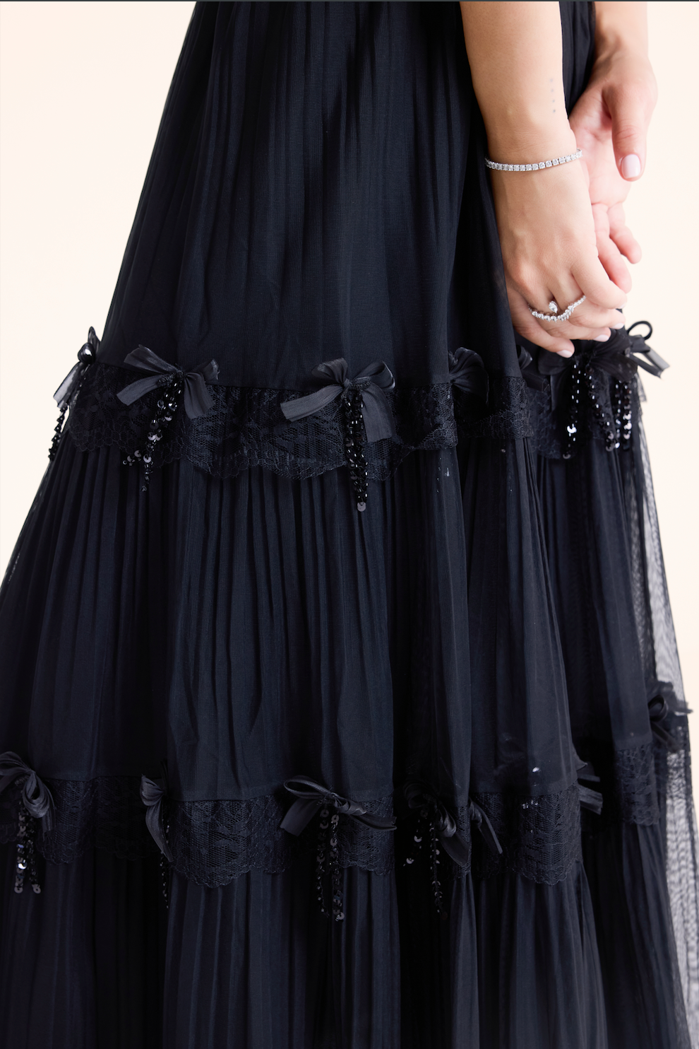 The Noémie Bow Skirt