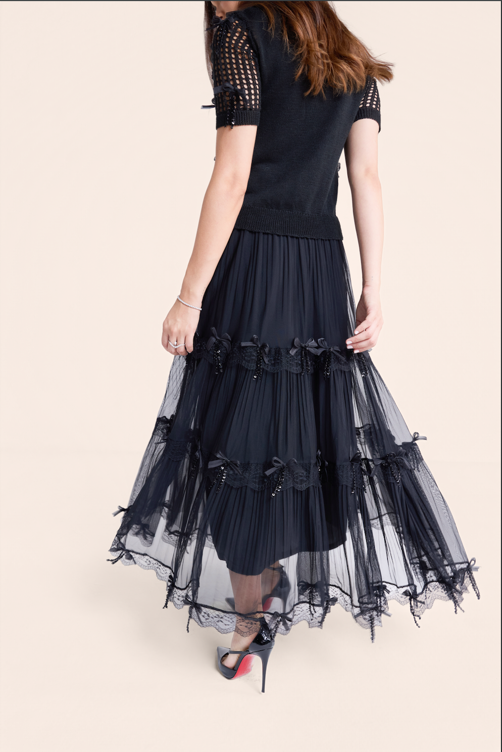The Noémie Bow Skirt
