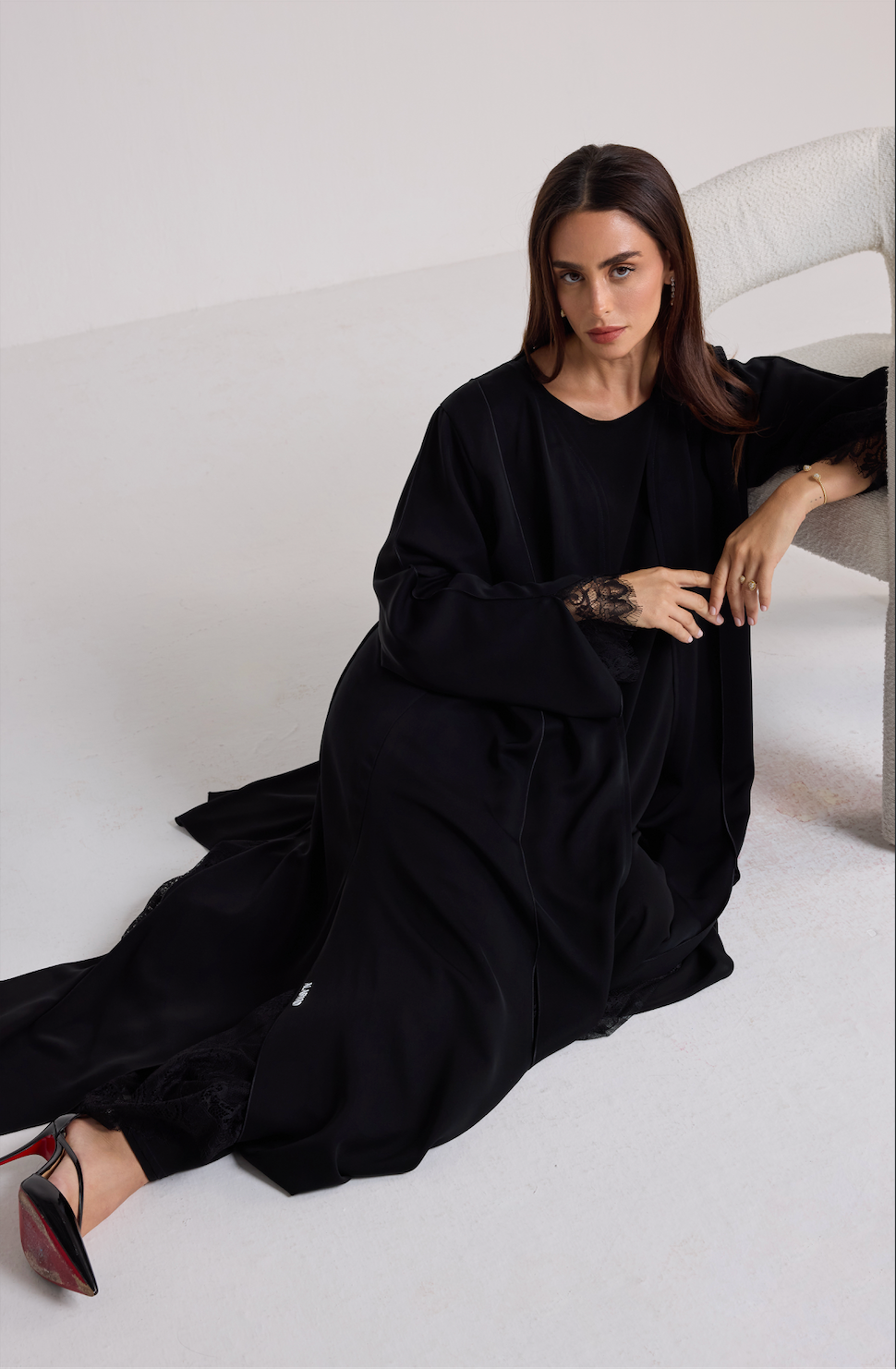 The Vivienne Lace Abaya