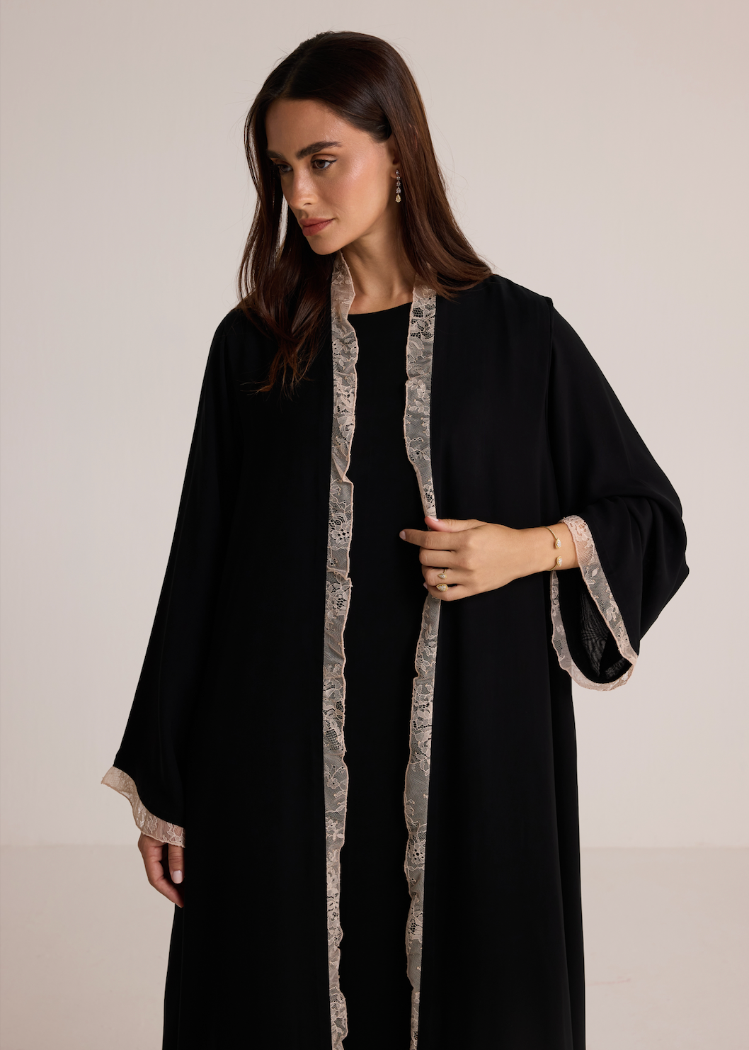 The Essential Lace Abaya