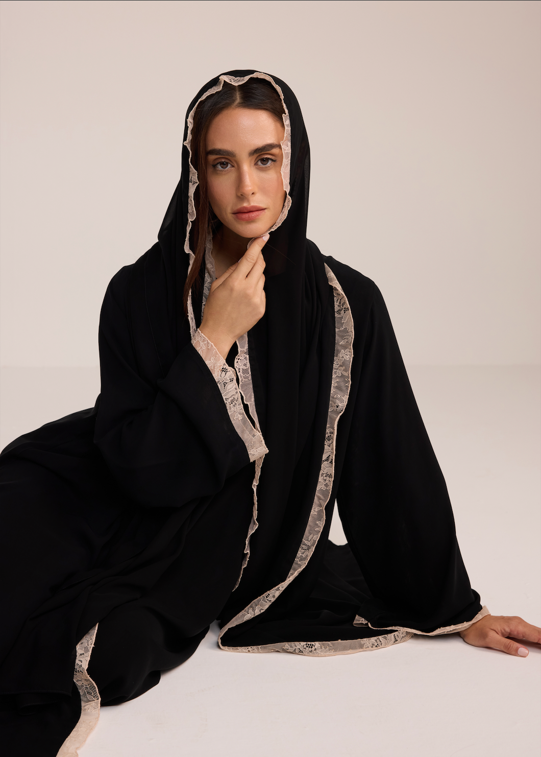The Essential Lace Abaya