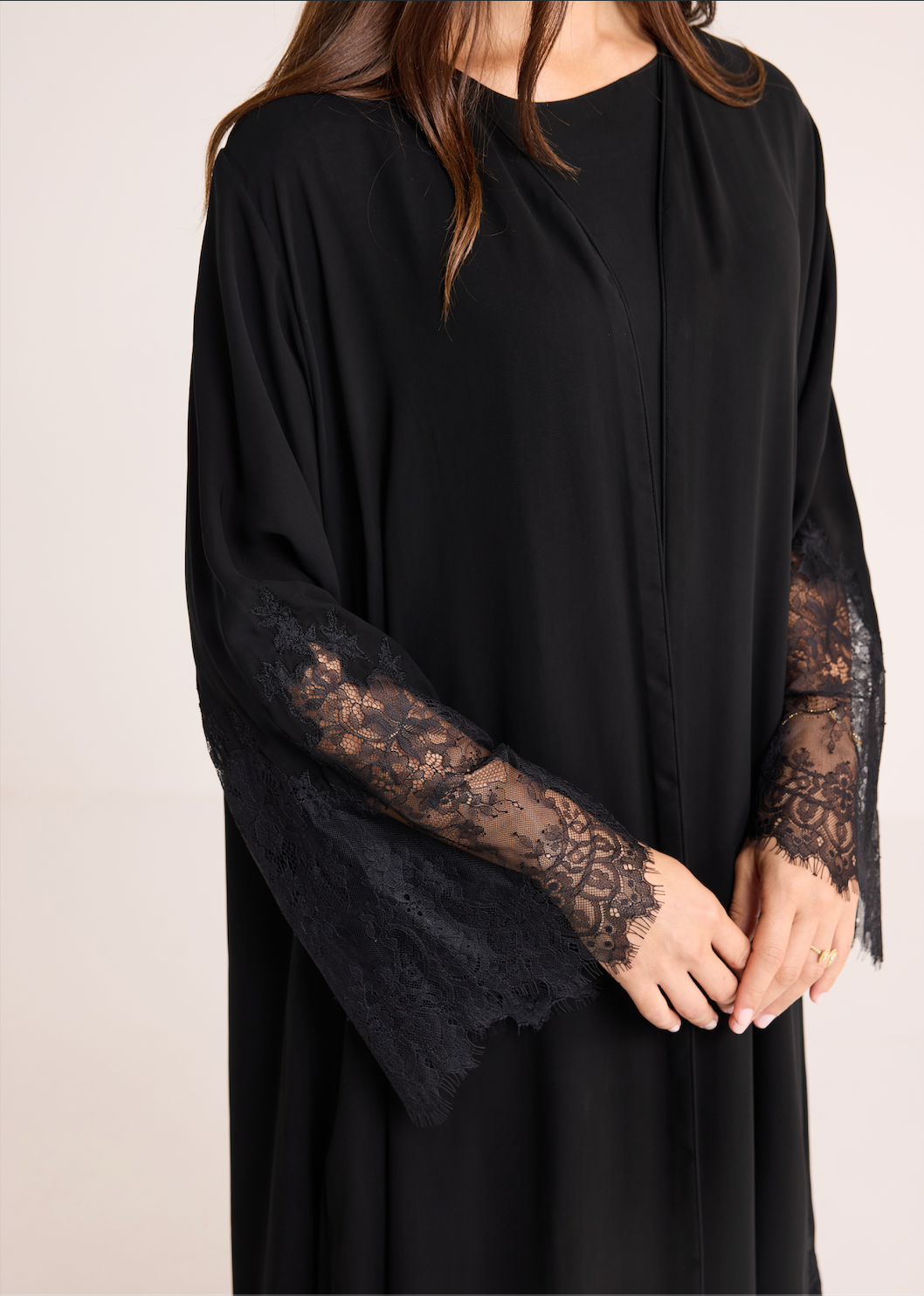 The Delphine Dentelle Abaya