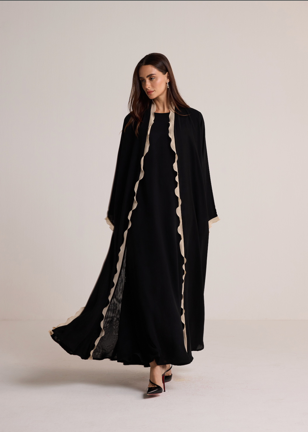 The Rosalind Ruffle Abaya