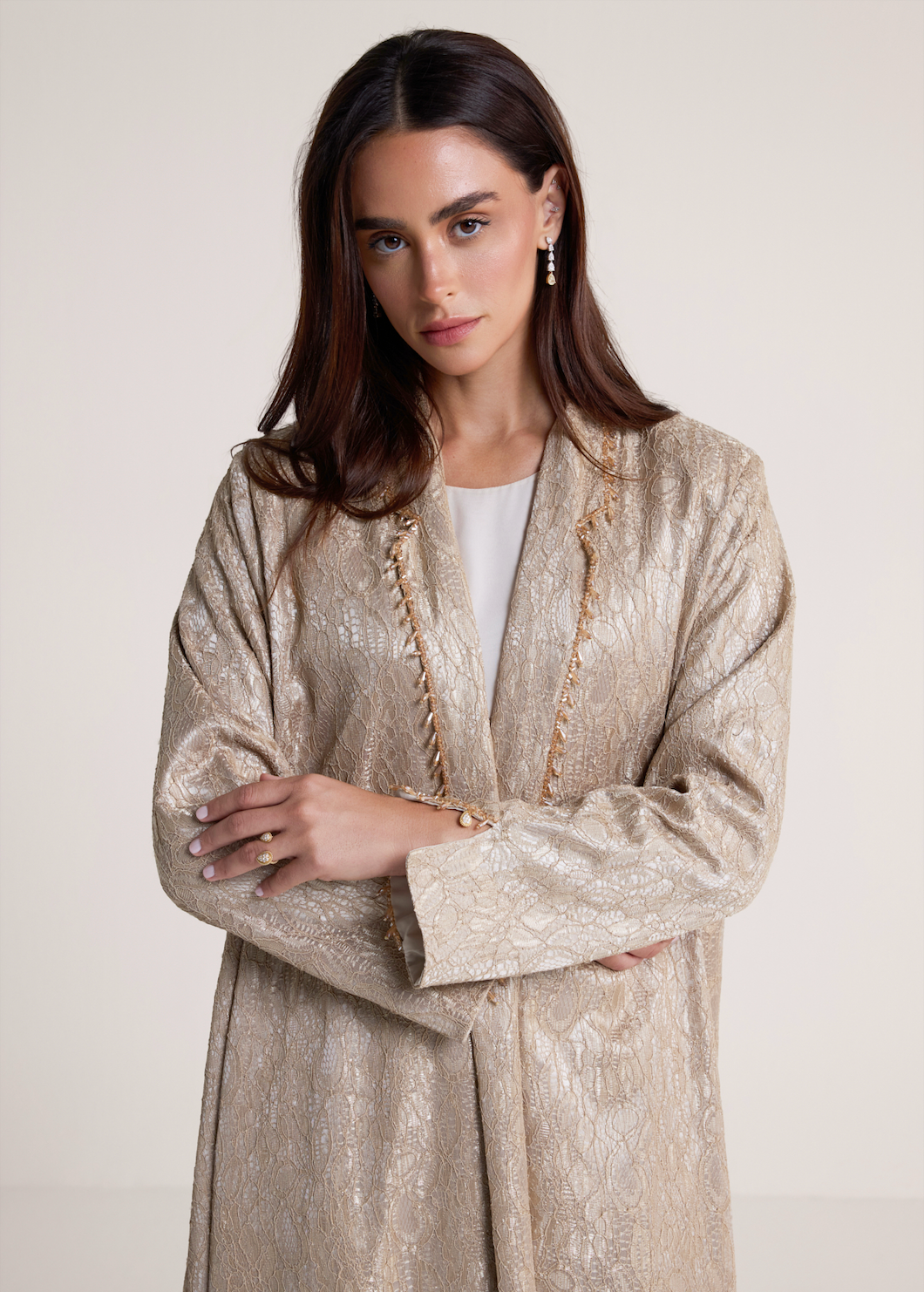 The Lucienne Lace Abaya