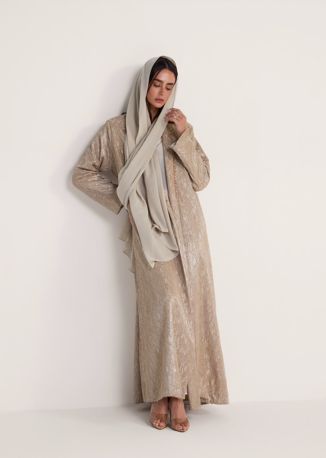 The Lucienne Lace Abaya