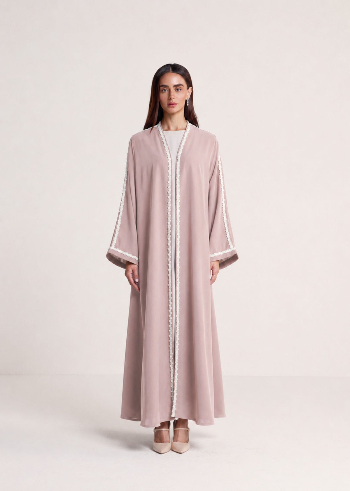 The Roselie Pearl Abaya Main