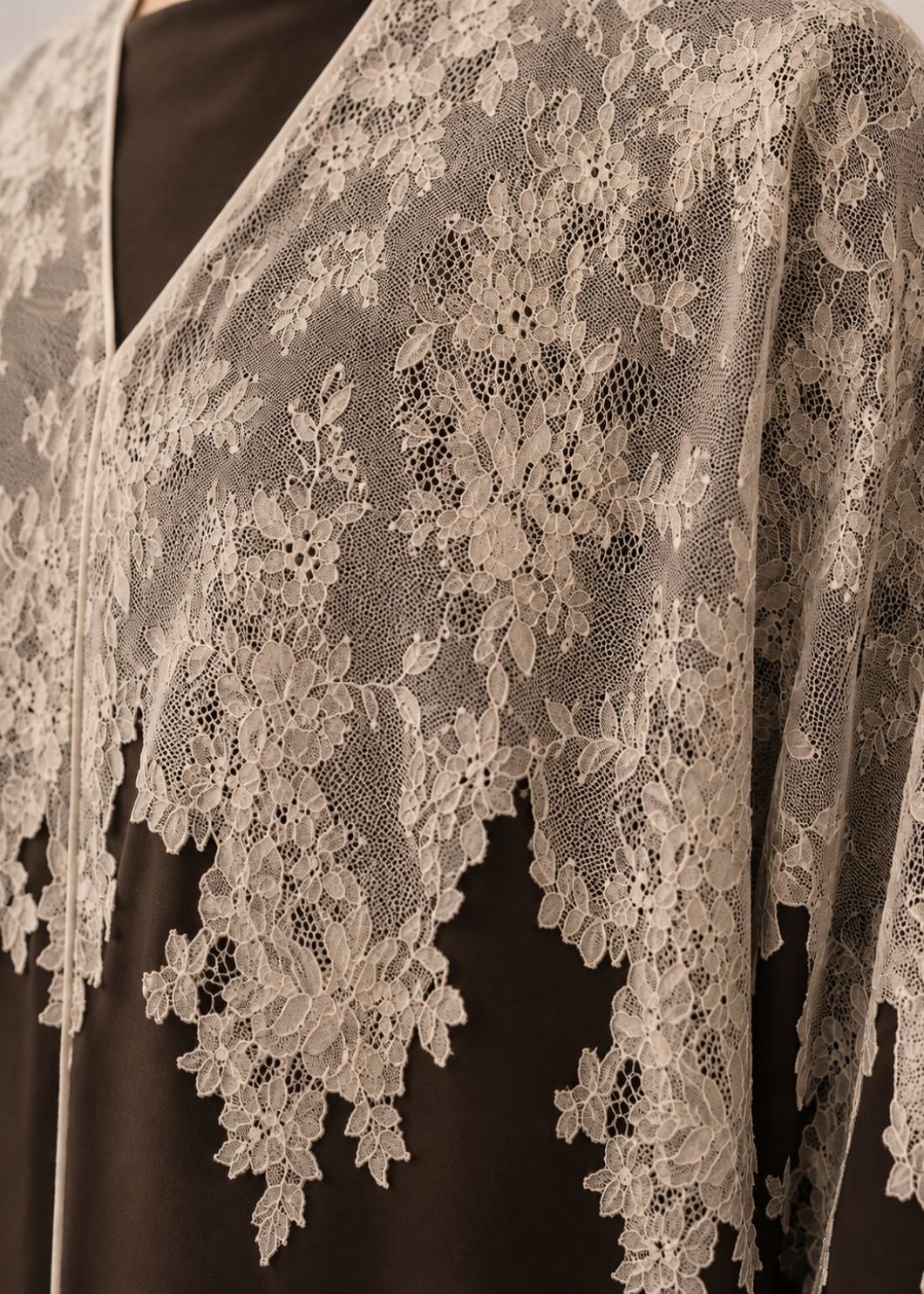 The_Elisa_Brown_Abaya-Closeup