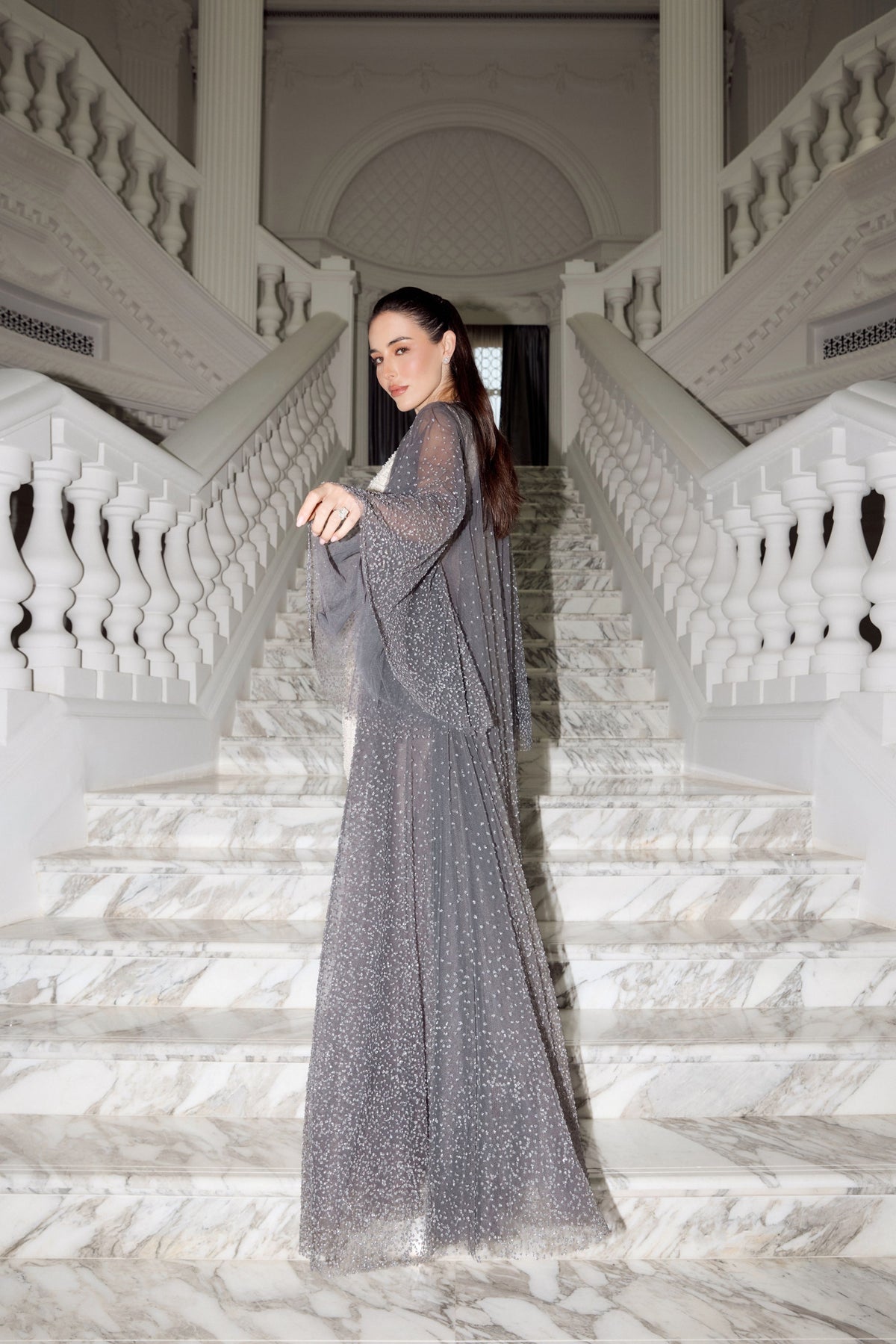 Starlight Crystal Grey Robe ALASWAD