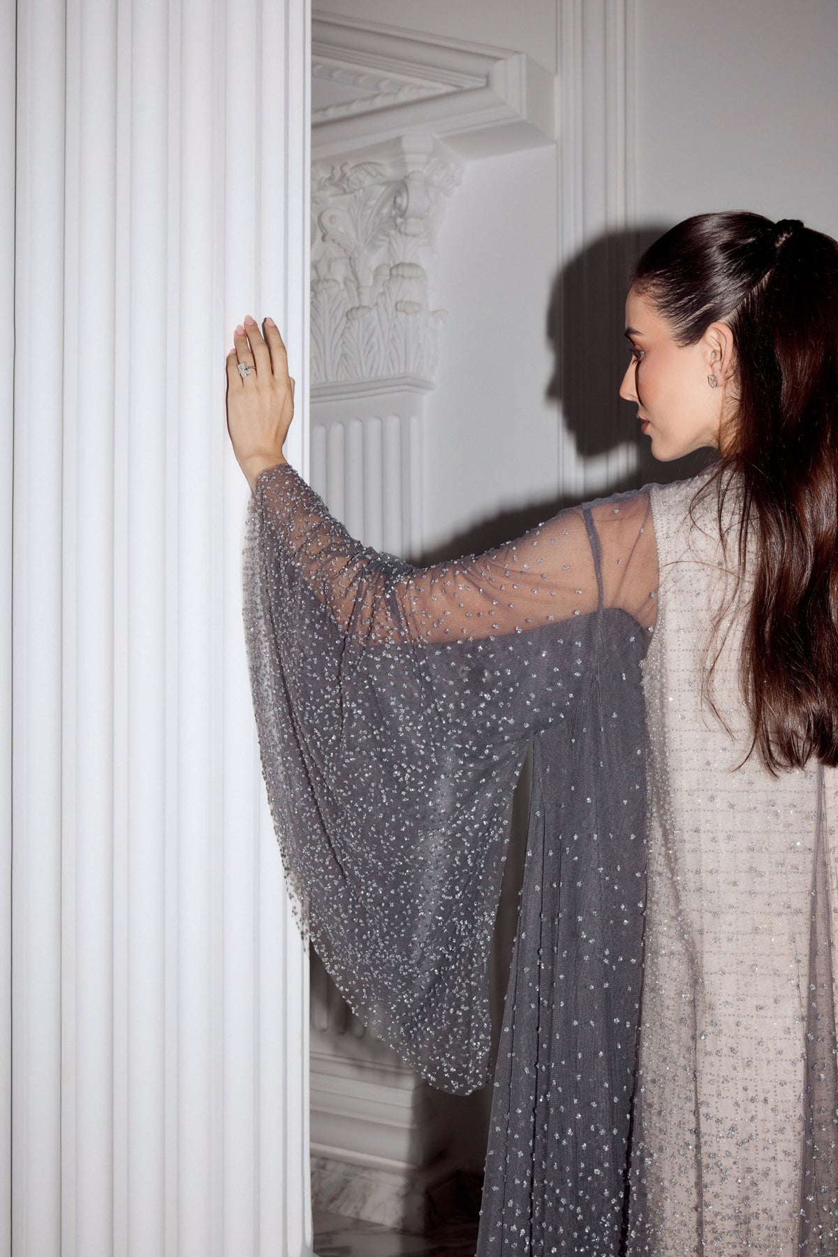 Starlight Crystal Grey Robe ALASWAD