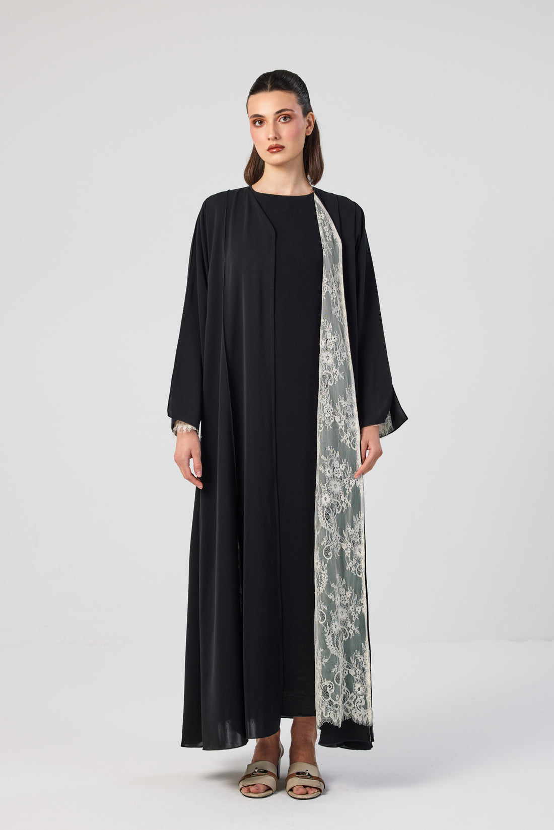 The Vivienne Lace Abaya