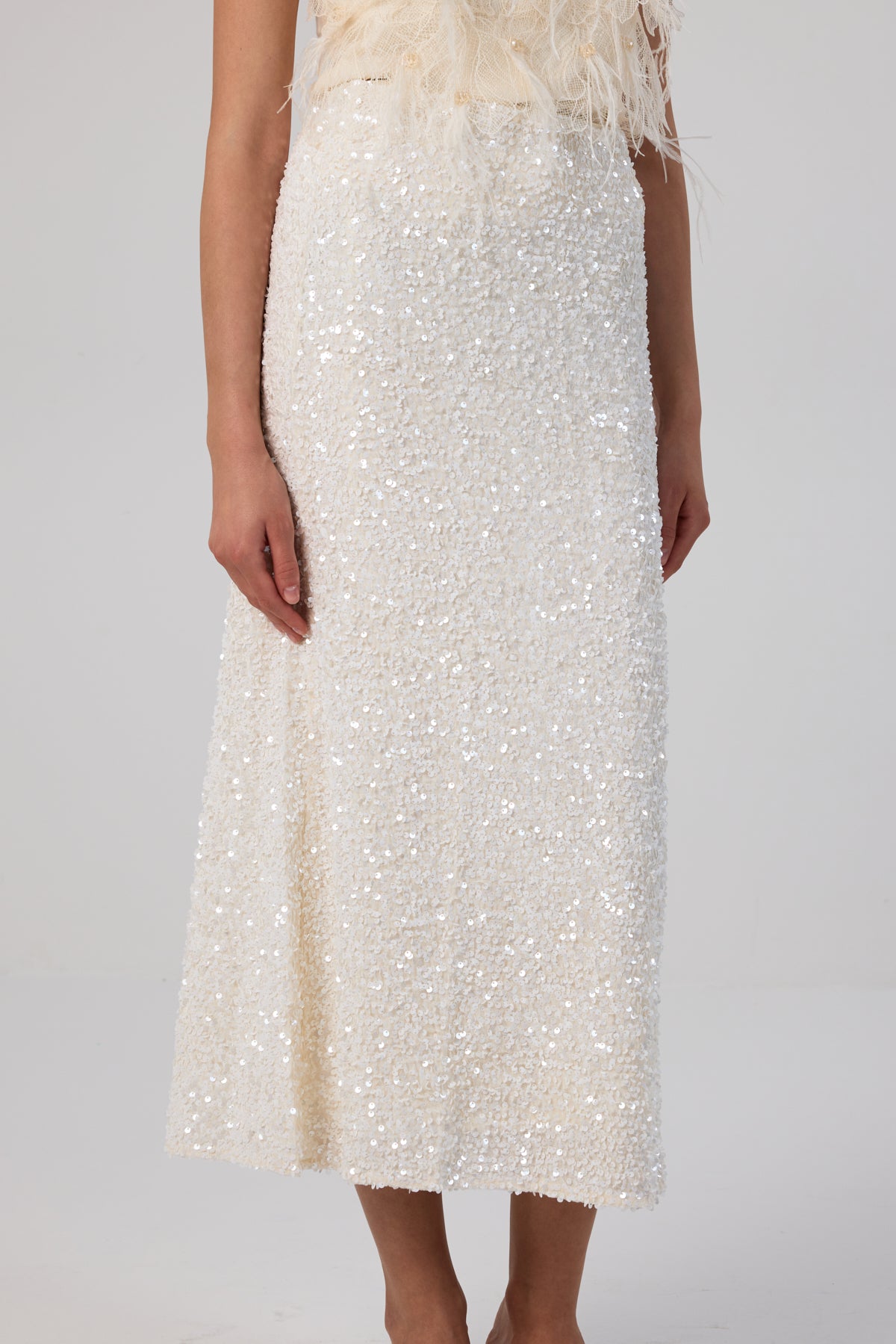 The Estelle Sequin Skirt