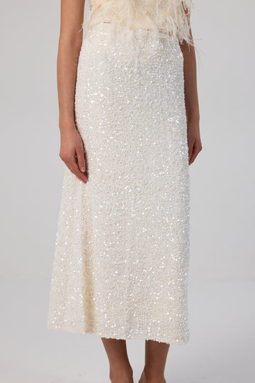 The Estelle Sequin Skirt