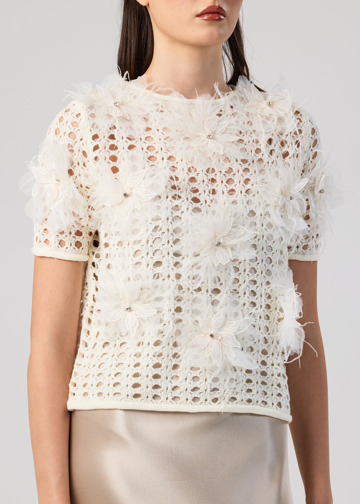 The Fleur Crochet Top