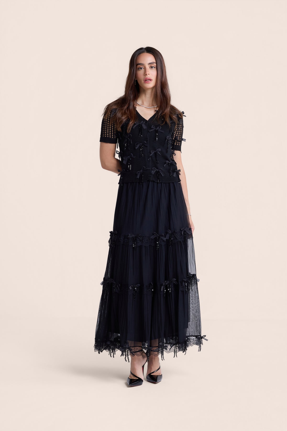 The Noémie Bow Skirt