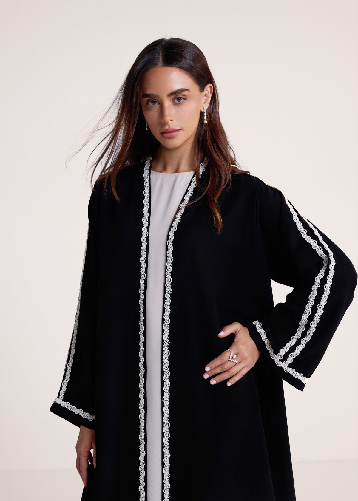 The Victoire Pearl Abaya