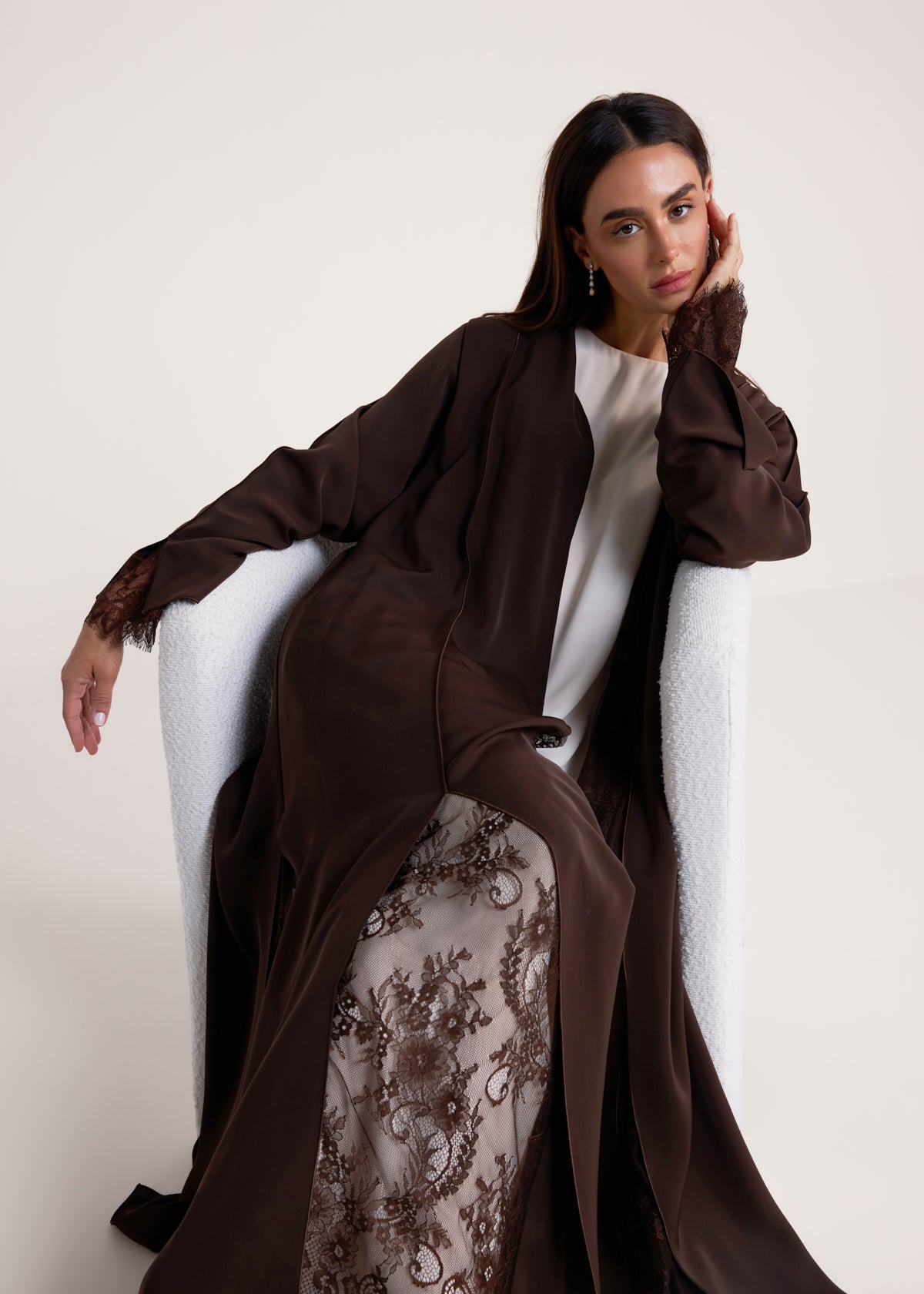 The Vivienne Lace Abaya
