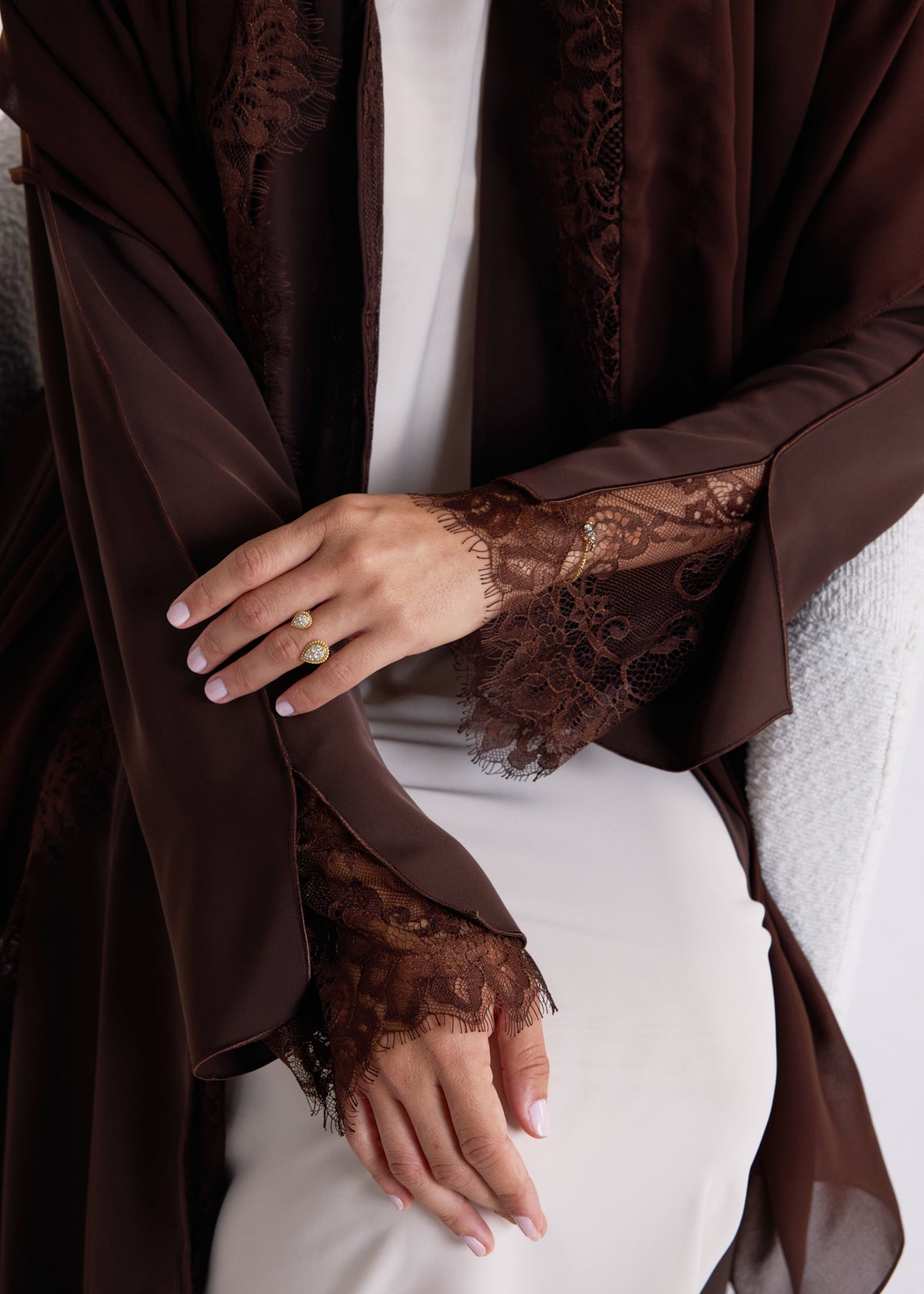 The Vivienne Lace Abaya