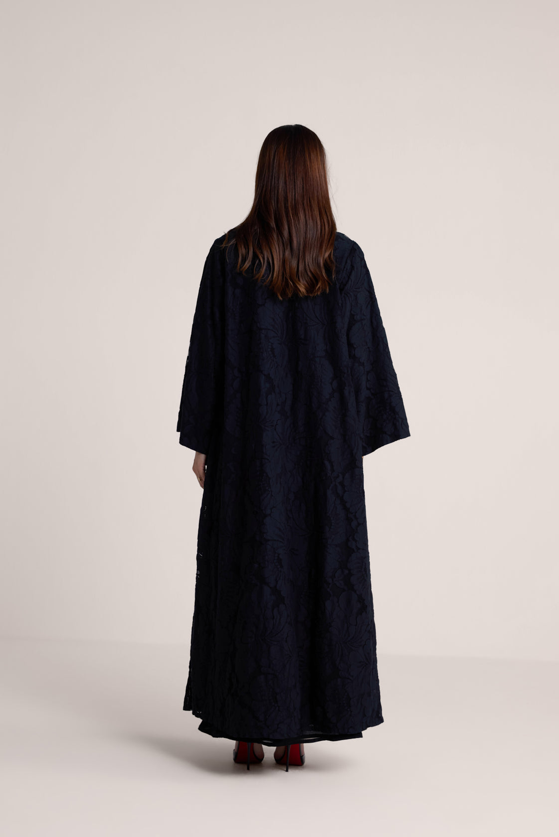 The Rosaline Lace Abaya
