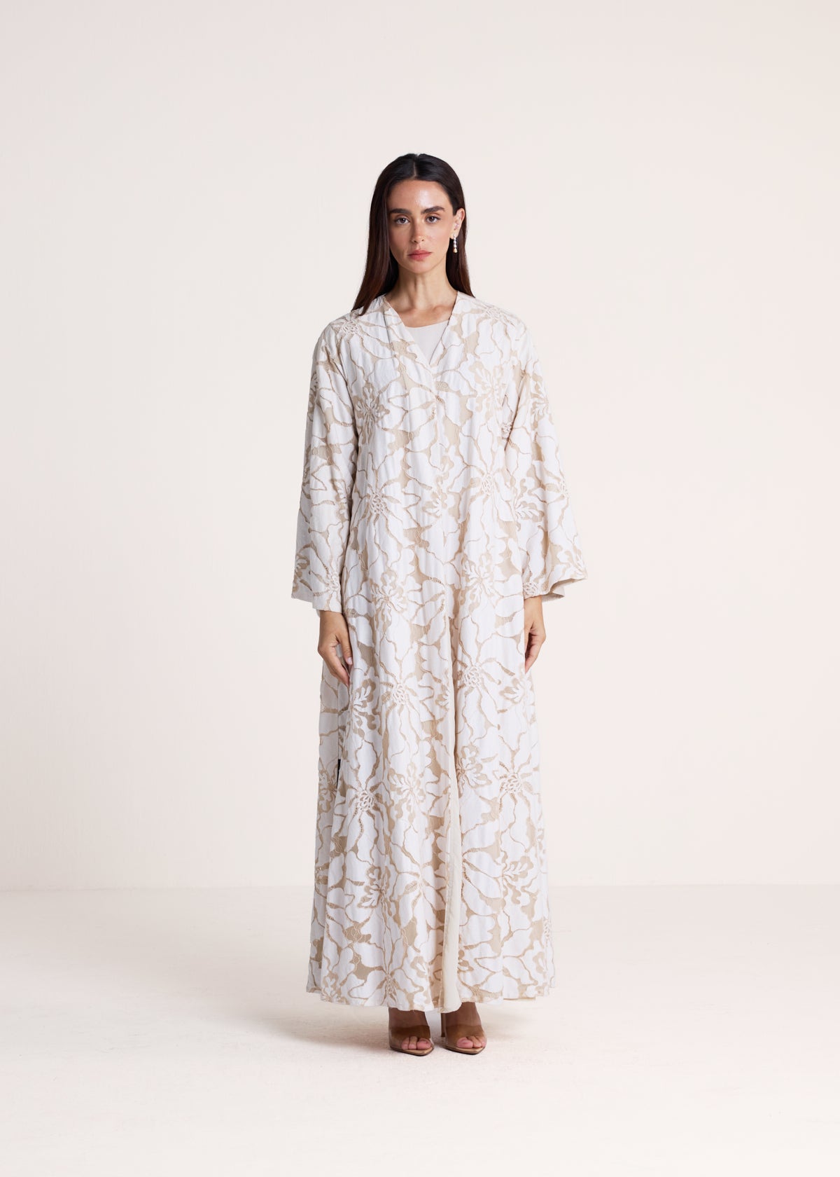 The Rosaline Lace Abaya