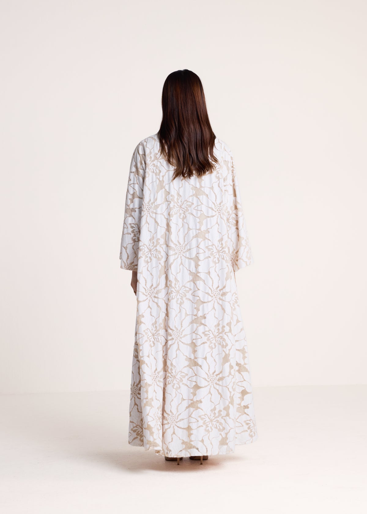 The Rosaline Lace Abaya
